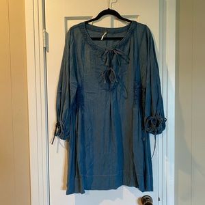 Free People denim dress